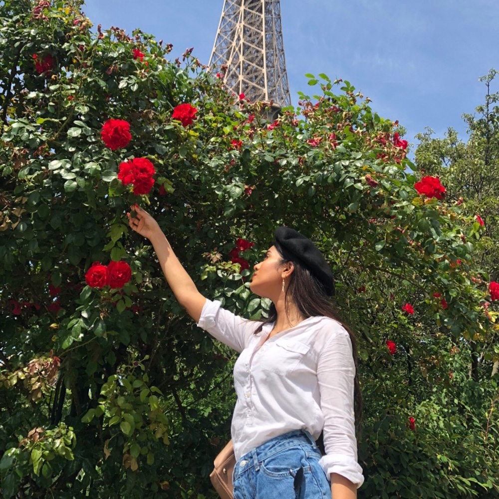 White Cotton Button Up With Textured Detailing - image 1